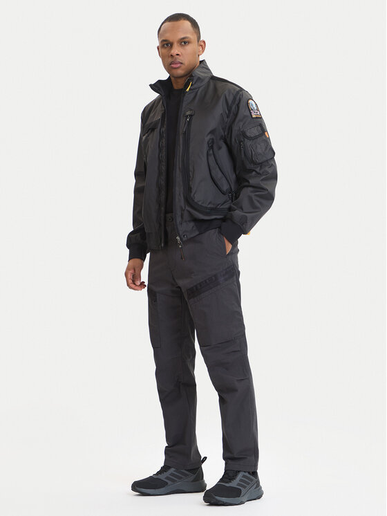 Parajumpers Parajumpers Bavlnené nohavice Stow 26SMPMPARM05 Čierna Regular Fit