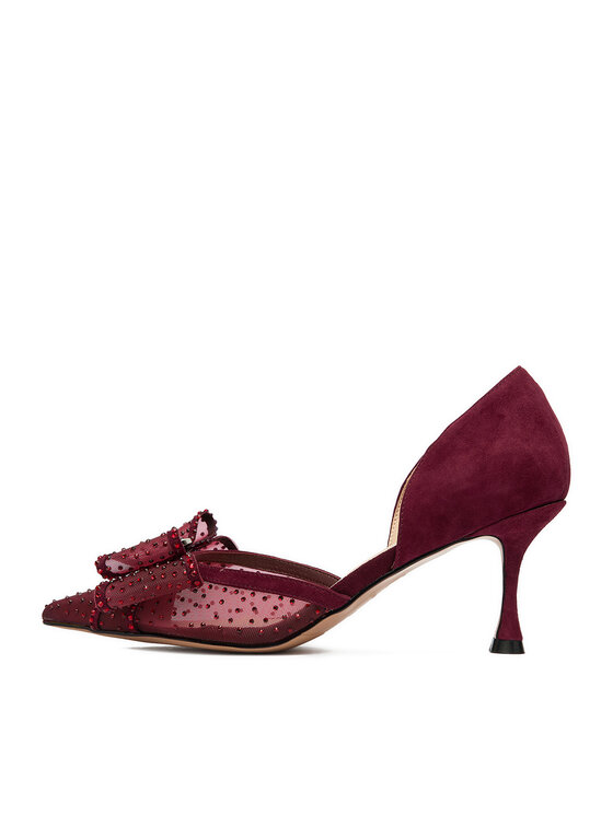 Eva Minge Eva Minge High Heels EO-AVA-78096-202 Dunkelrot