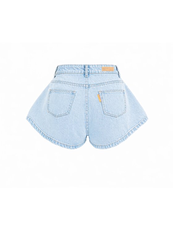 MissDenim MissDenim Szorty jeansowe Skorts Niebieski Regular Fit