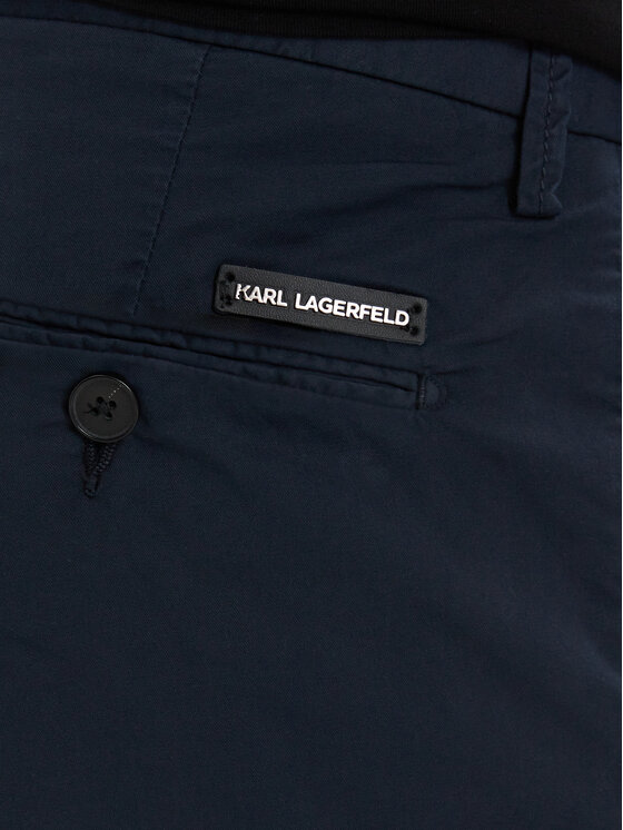KARL LAGERFELD KARL LAGERFELD Pantalon scurți din material 265320 562802 Bleumarin Regular Fit