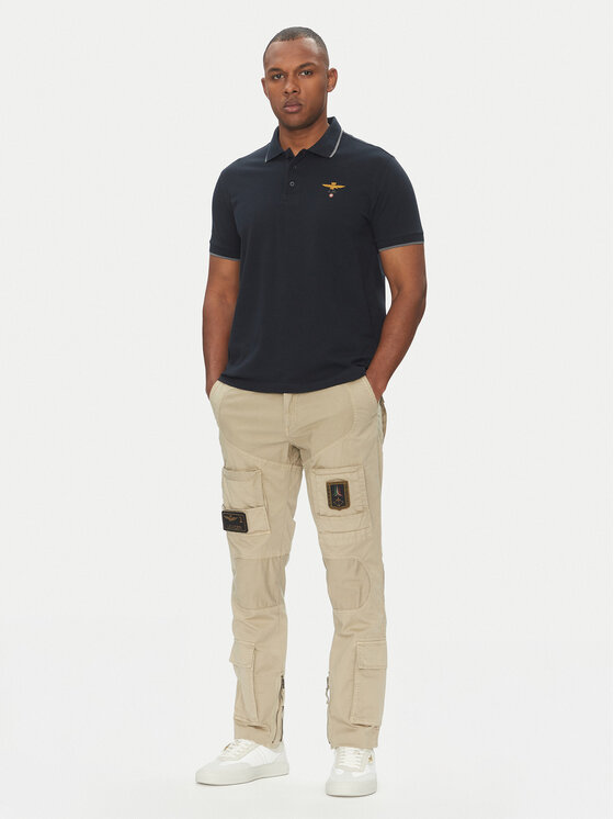Aeronautica Militare Aeronautica Militare Hlače 251PA1387CT1493 Bež Regular Fit
