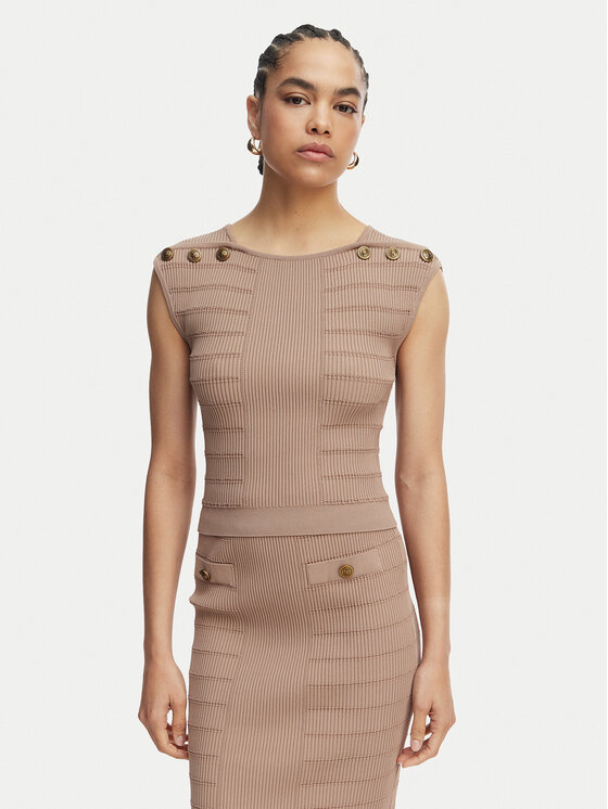 Guess Guess Palaidinė W5YR12 Z0130 Ruda Regular Fit