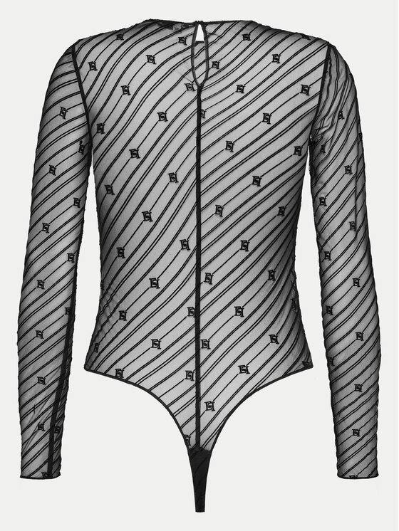 Elisabetta Franchi Elisabetta Franchi Body BO-004-46E2 Czarny Regular Fit