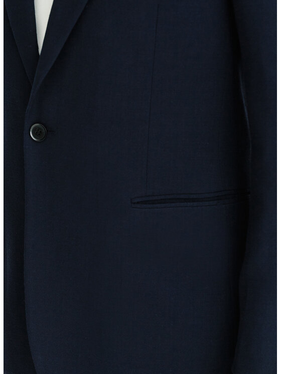 Pako Lorente Pako Lorente Marynarka P25SF-3G-012 Granatowy Slim Fit