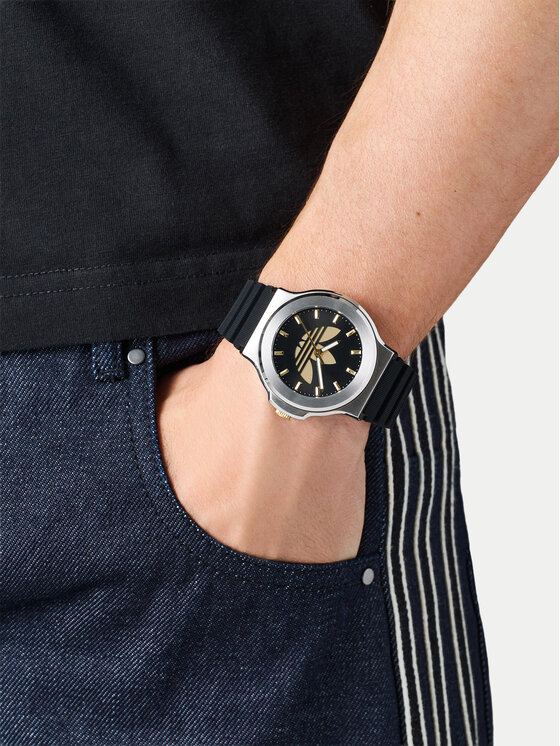 adidas adidas Orologio AO Fashion Expression Three AOFH25503 Nero