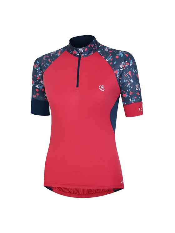 Dare2B Dare2B Koszulka rowerowa Follow Through Różowy Short Fit