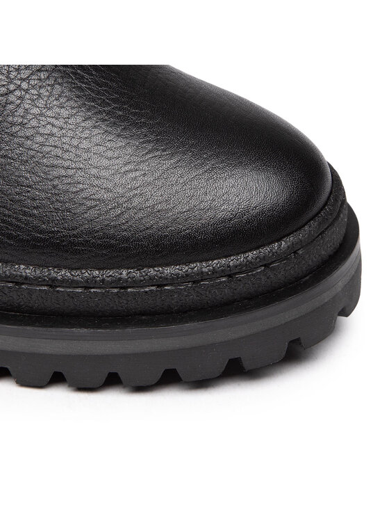 Tommy Hilfiger Sztyblety Rugged Classic Chelsea Boot FW0FW05205 Czarny Modivo.pl