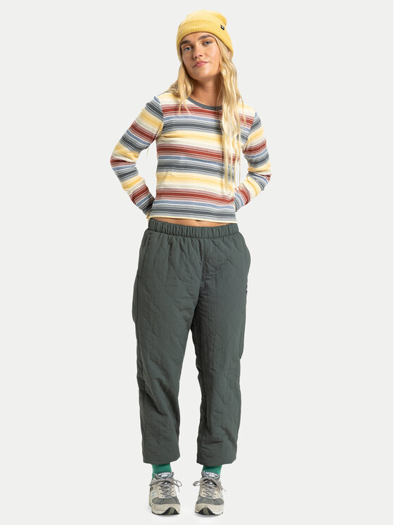 Quiksilver Quiksilver Pantaloni da tuta Adventure Quilted EQWNP03064 Multicolore Regular Fit