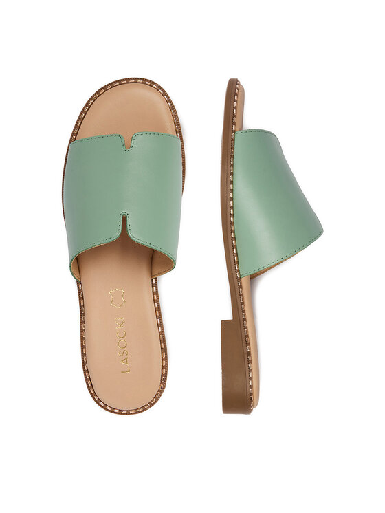 Lasocki Lasocki Pantoletten CEO-RST-KM215-01 Grün