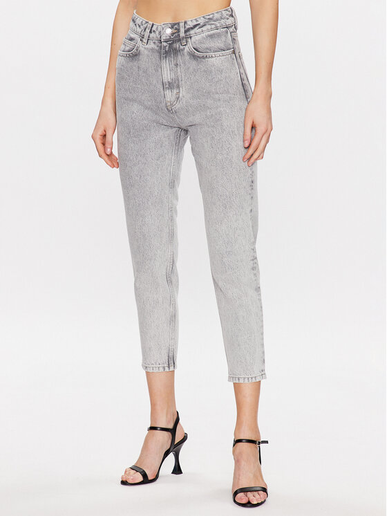 HUGO Hugo Jeans 50485789 Grau Relaxed Fit