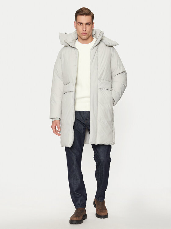Jack&Jones Jack&Jones Зимно яке Bolton 12259486 Сив Regular Fit
