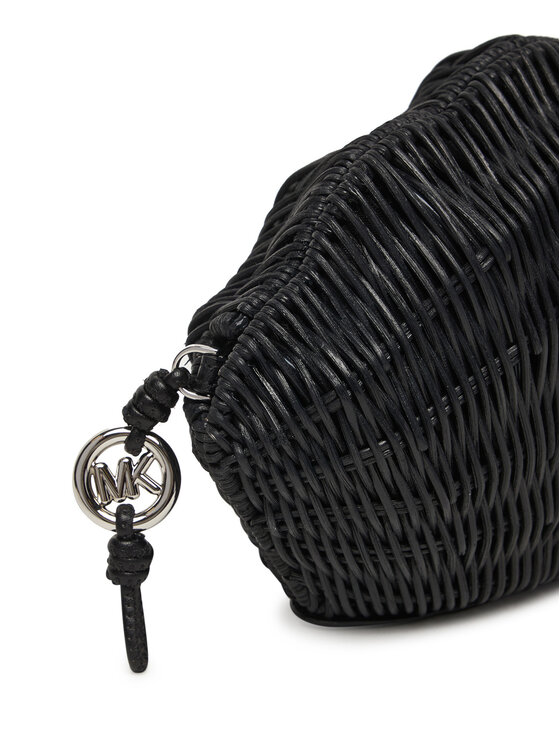 MICHAEL Michael Kors MICHAEL Michael Kors Ročna torba Shelly 30S6S16C5W Črna