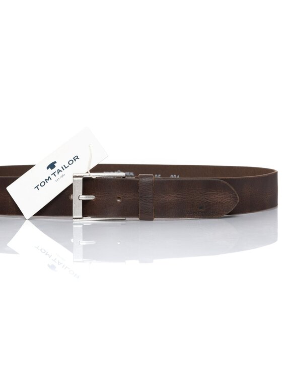 Tom Tailor Tom Tailor Cintura da uomo SOPO-TT294 Marrone