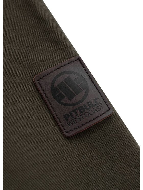 PITBULL PITBULL Kurtka zimowa Kurtka zimowa męska z kapturem Crimson M Zielony Regular Fit