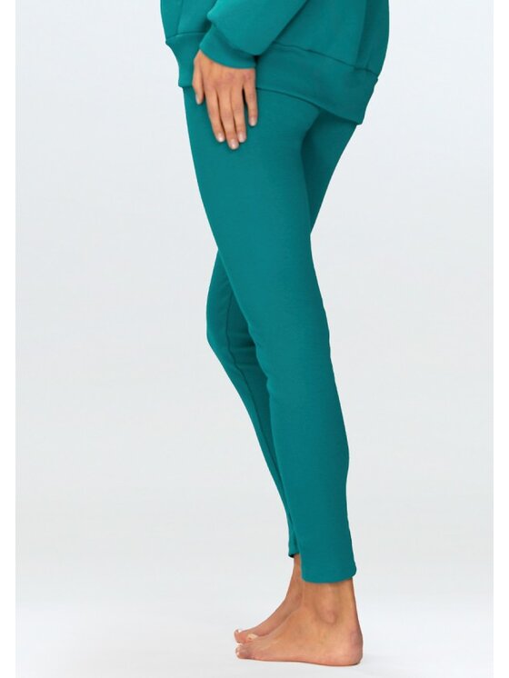 DKaren Sport DKaren Sport Legginsy Oseye Turkusowy Classic Fit