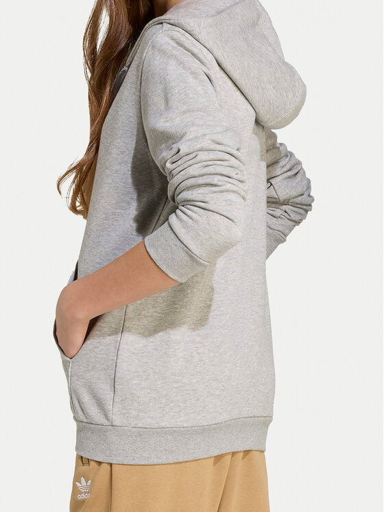 adidas adidas Majica dugih rukava JX2790 Siva Loose Fit