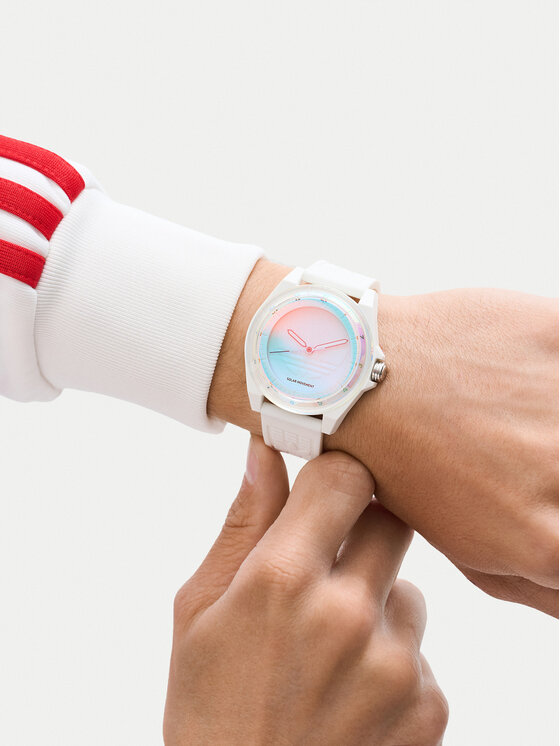 adidas adidas Orologio AO Street Project Four Solar AOST25532 Bianco