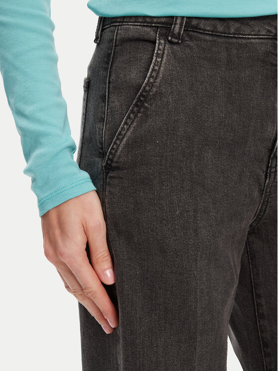 United Colors Of Benetton United Colors Of Benetton Jeans hlače 4TUT574X5 Siva Wide Leg