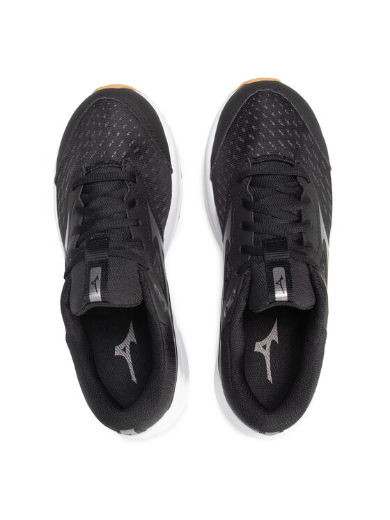 Mizuno Mizuno Παπούτσια για Τρέξιμο Wave Rider 24 Jr K1GC203349 Μαύρο