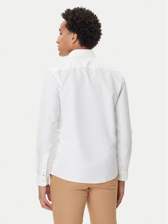 BOSS BOSS Koszula H-Roan 50544951 Biały Slim Fit