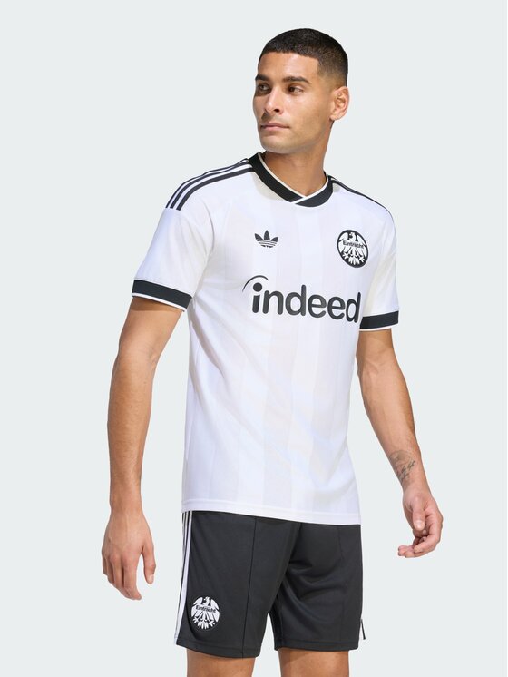 adidas adidas Koszulka techniczna 171536 Biały Slim Fit