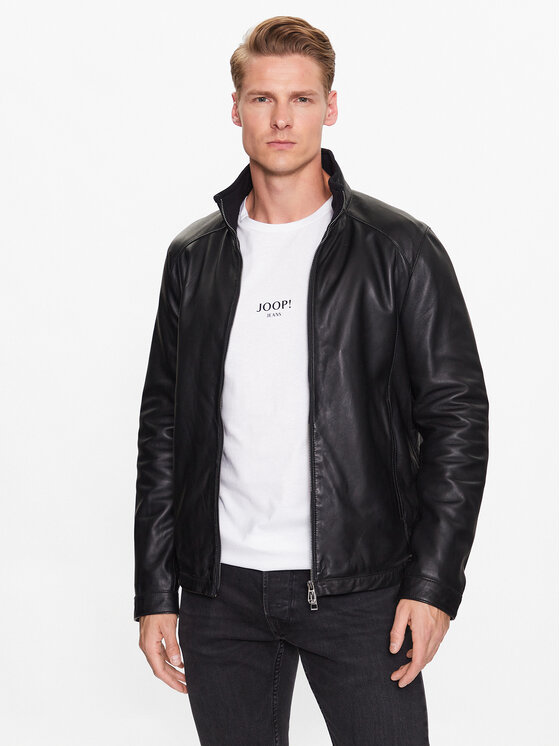 JOOP! Geacă de piele 80000251 Negru