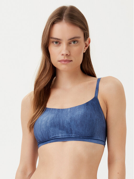 Biustonosz top Chantelle, Rozmiar XL/XXL, Niebieski, Soft Stretch C11D20