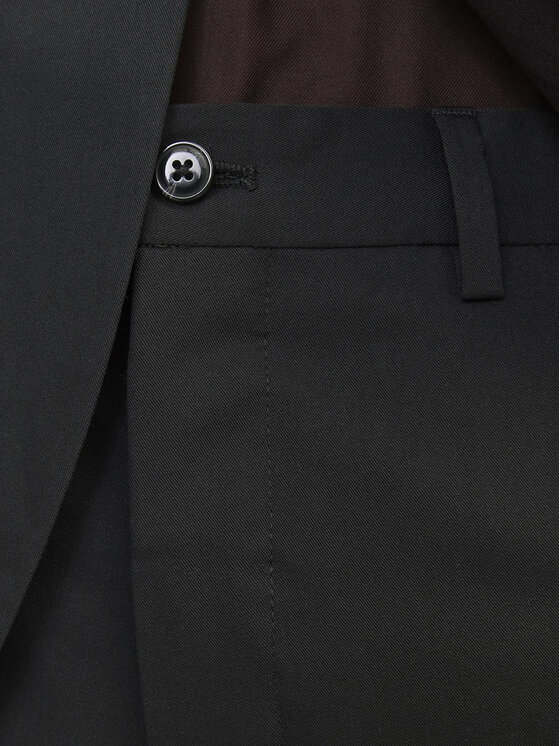 Jack&Jones Jack&Jones Anzughose Franco 12199893 Schwarz Super Slim Fit