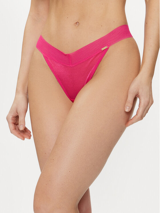 Gossard Stringové nohavičky Glossies 6256 Ružová