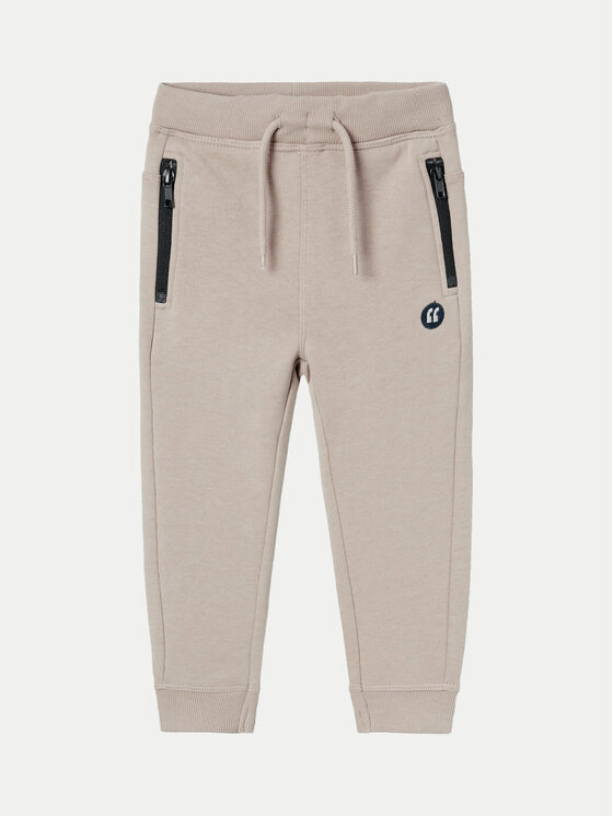NAME IT NAME IT Долнище анцуг 13220380 Бежов Regular Fit