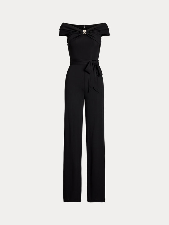 LAUREN RALPH LAUREN LAUREN RALPH LAUREN Kombinezon 200971129001 Črna Wide Leg