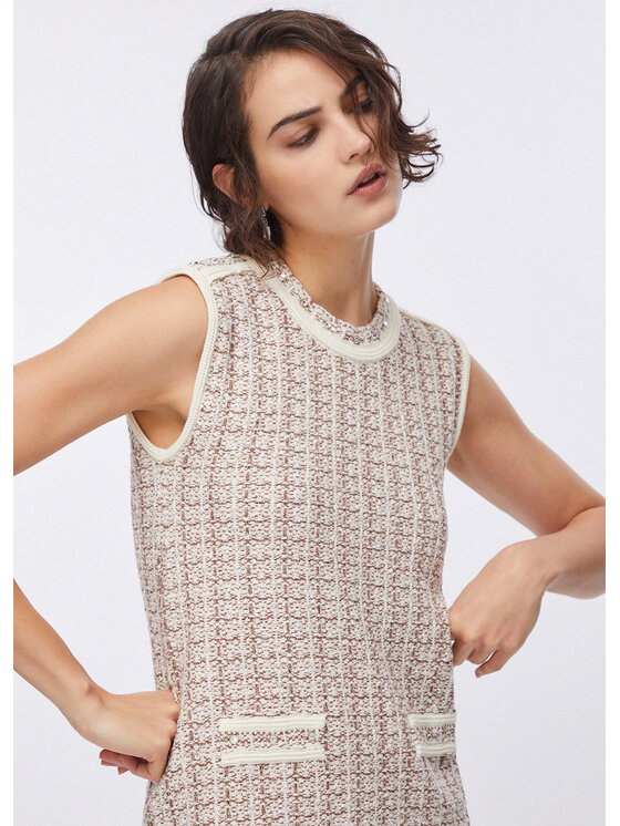 Liu Jo Liu Jo Abito da sera WA6085MA90RP9419 Beige Regular Fit