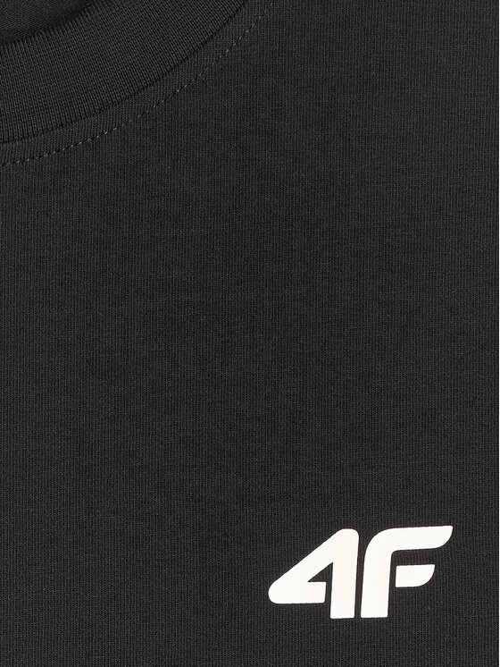 4F 4F T-Shirt PLAYER Czarny Relaxed Fit