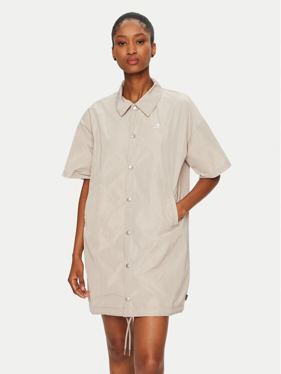 Converse Converse Rochie de zi Andover 10026792-A04 Bej Relaxed Fit