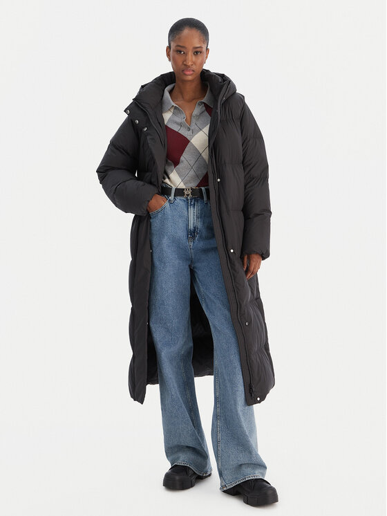 Tommy Hilfiger Tommy Hilfiger Пуховик Modern WW0WW46536 Чорний Regular Fit
