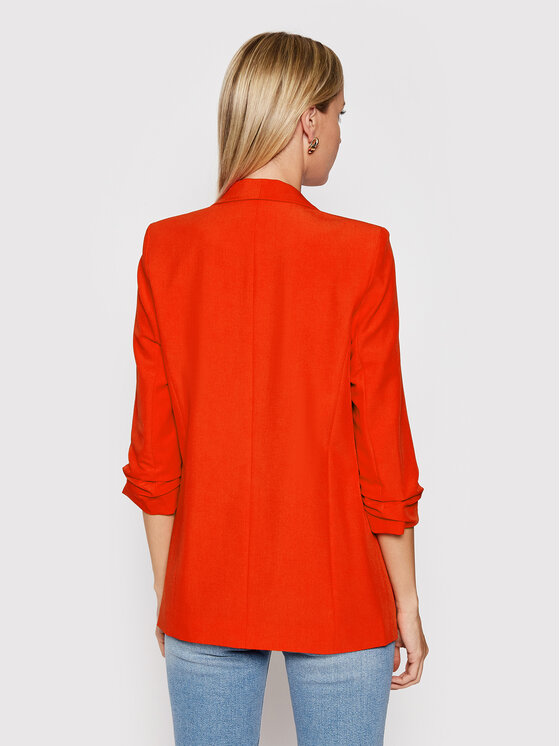 Pieces Pieces Zakó Boss 17090996 Piros Regular Fit