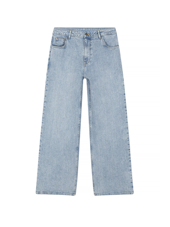 Cross Jeans Cross Jeans Jeansy P 540-017 Niebieski Wide Leg