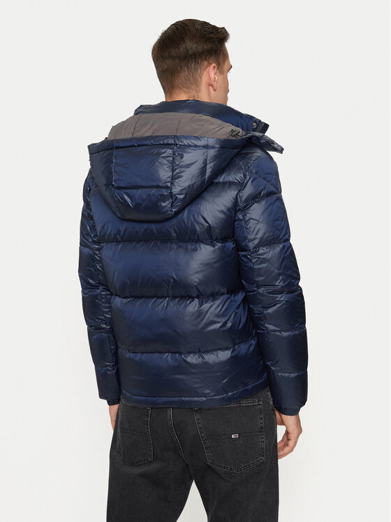 La Martina Giubbotto piumino ZMO021 PA067 Blu scuro Regular Fit | Modivo.it
