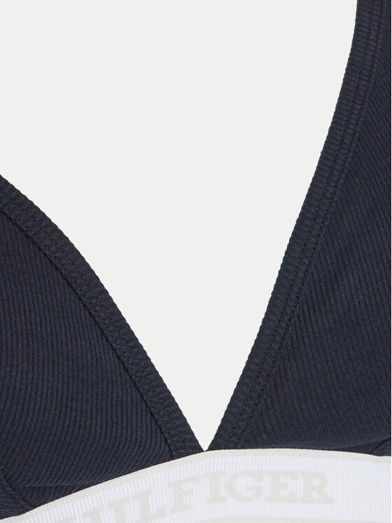 Tommy Hilfiger Tommy Hilfiger Bralette krūšturis UW0UW05537 Tumši zils