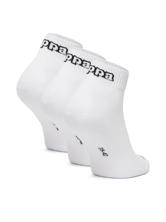 Kappa Kappa Dlhé ponožky CEO_KR_GOAL_SS26 (3-PACK) Biela