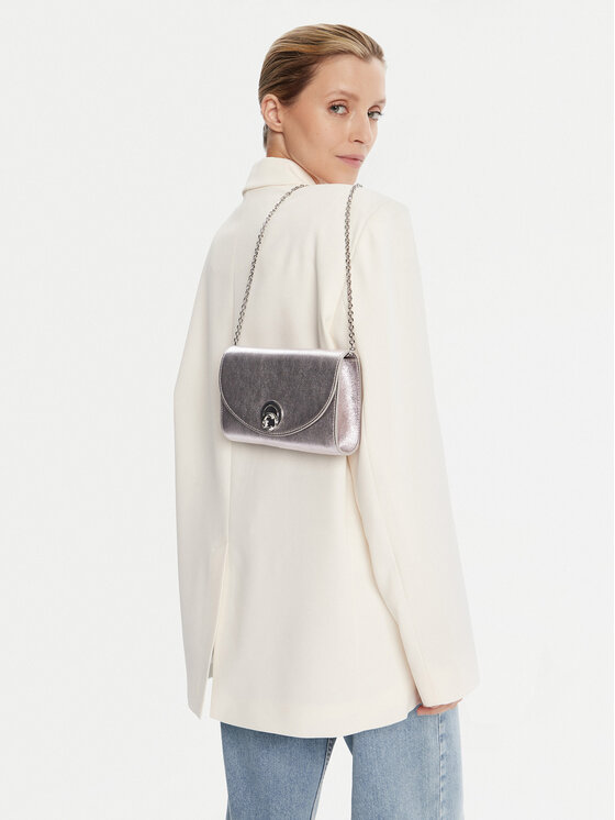Coccinelle Coccinelle Сумка Tob Coccinellenikla Smooth E1 TOB 15 01 01 Срібний