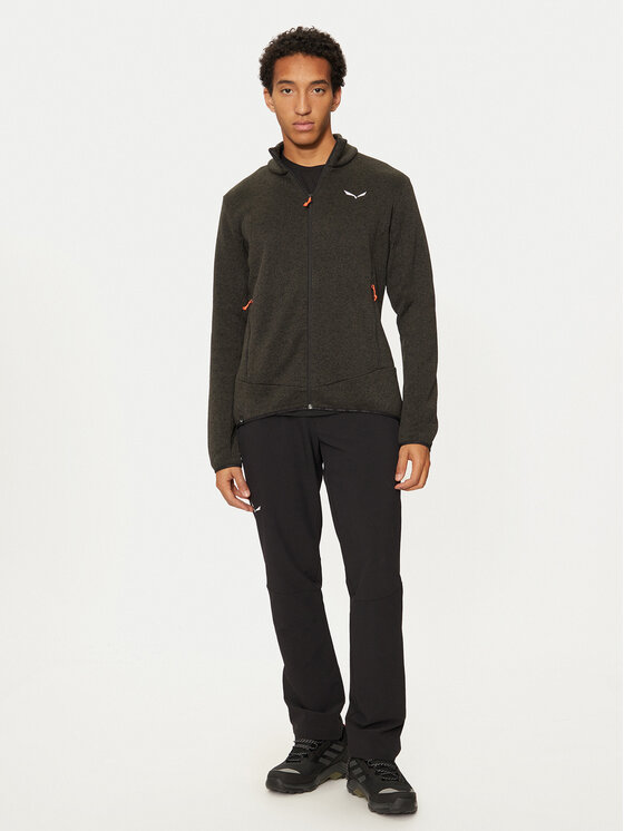 Salewa Salewa Polár kabát Puez Rocca 29126 Zöld Regular Fit