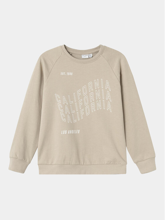 NAME IT NAME IT Felpa Vion 13224964 Beige Regular Fit