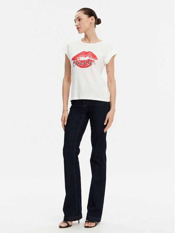 Morgan Morgan T-krekls 251-DVALA Balts Regular Fit
