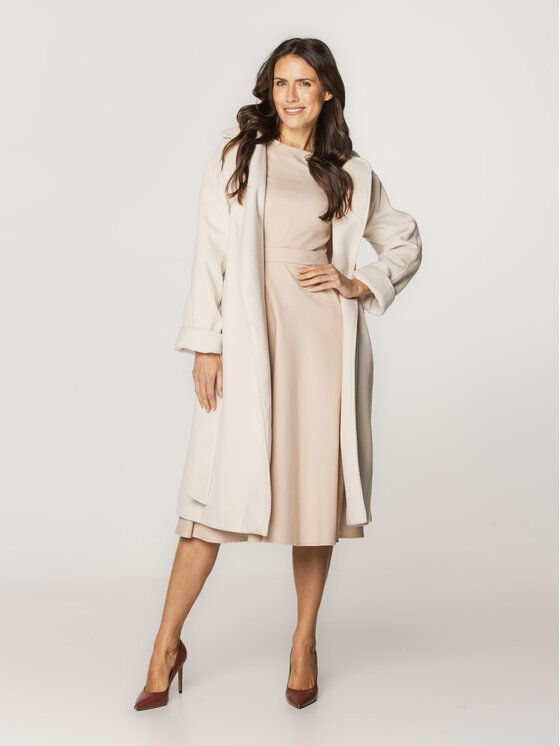 Płaszcz przejściowy, rozmiar L/XL, Beżowy, 65377-65378