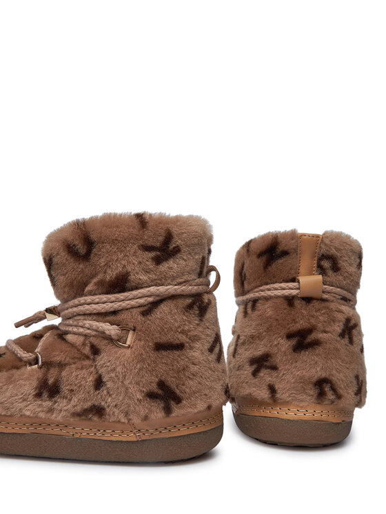 Inuikii Inuikii Schneeschuhe Classic Print 75101-056 Braun