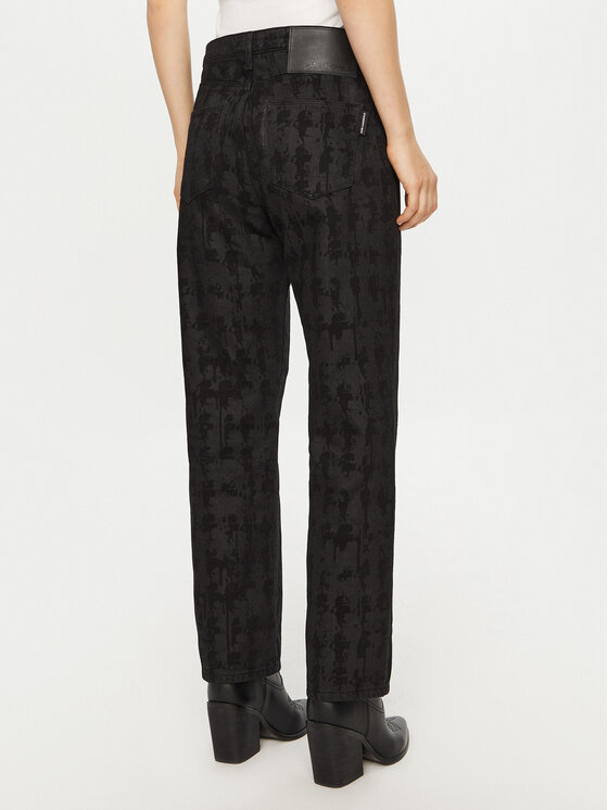 KARL LAGERFELD KARL LAGERFELD Jeansy A1W10015 Czarny Relaxed Fit
