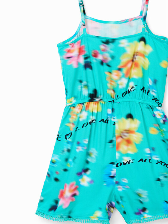 Desigual Desigual Jumpsuit 23SGPW03 Grün Regular Fit