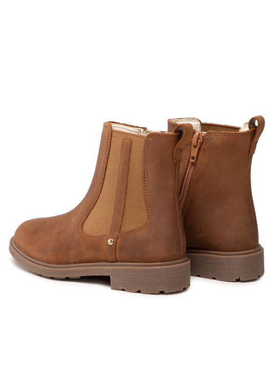 Clarks Clarks Botki Astrol Orin K 261541676 Brązowy