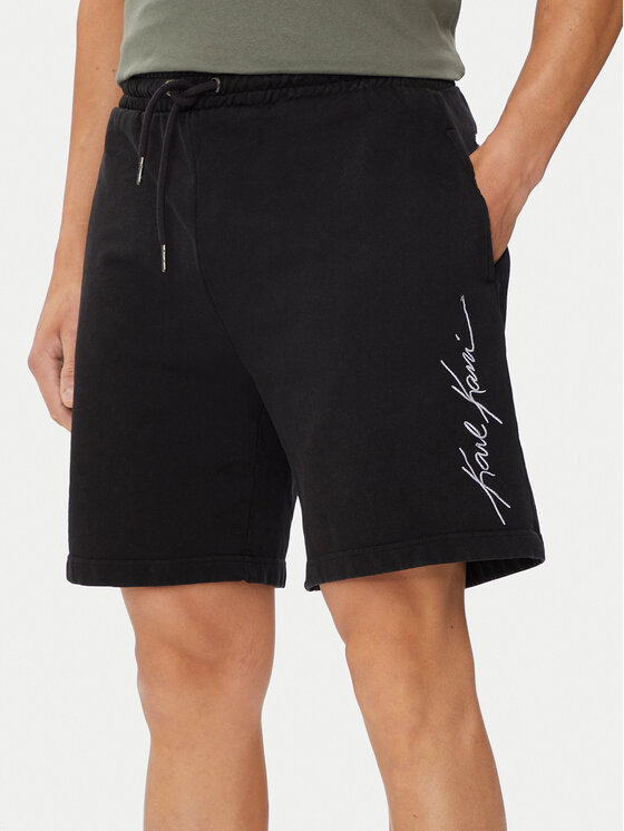 Pantaloni scurți sport Karl Kani Bărbați, Mărimea: S, Negru, Autograph 6013784